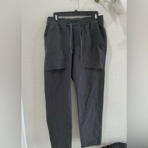 LULULEMON Bowline Pants Utilitech 30" Mens Size: S Graphite Gray/Rover ABC